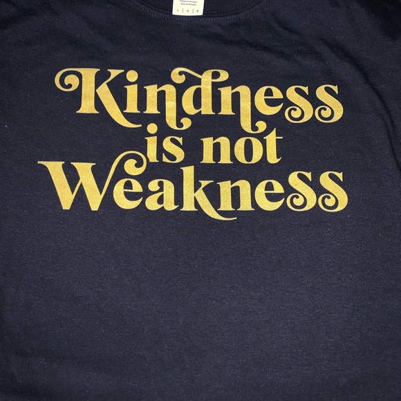 Kindness is not weakness Unisex Shirt - Picture 2 of 2